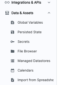 Unmeshed file browser
