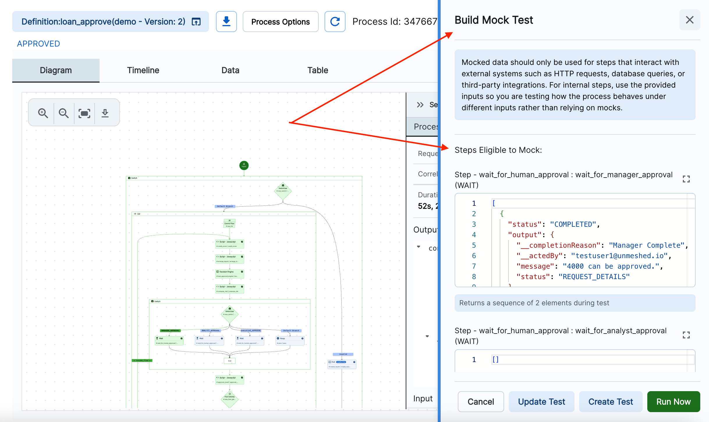 Creating Mock Test Case